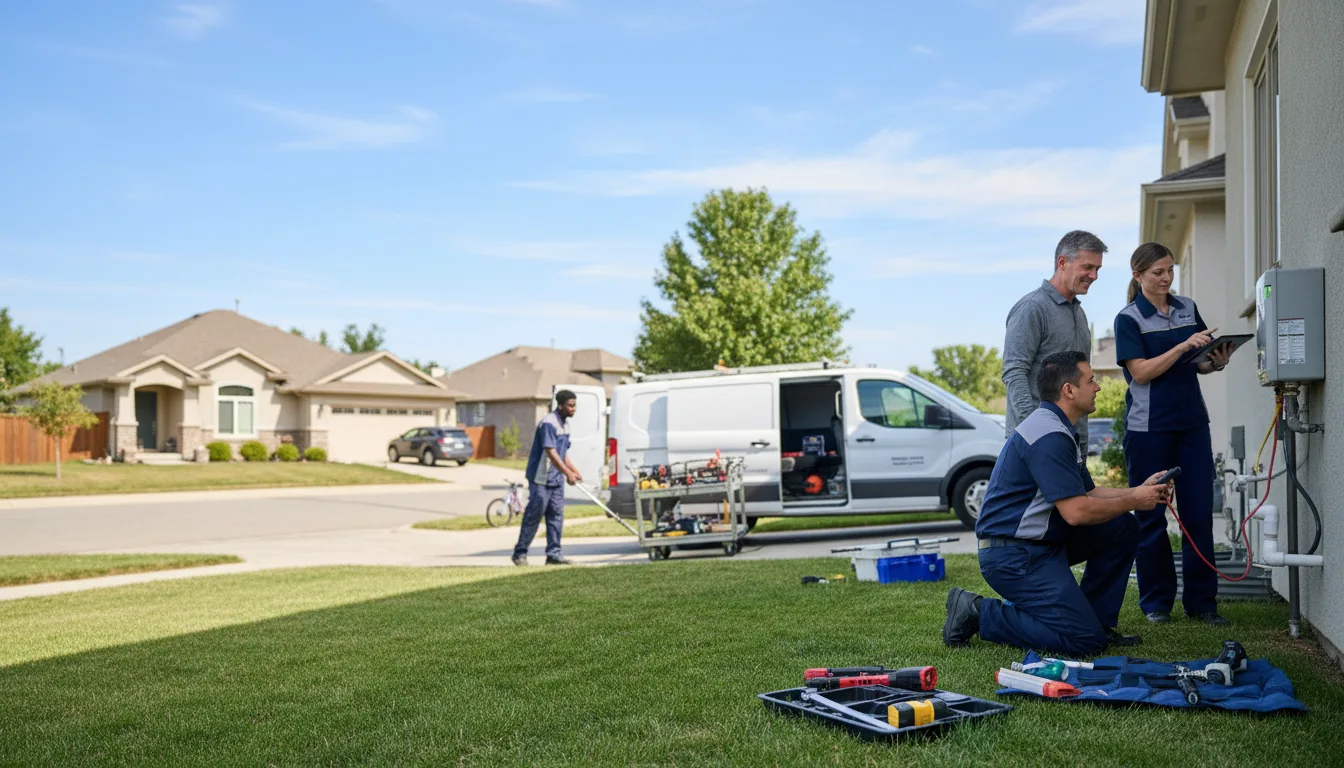 Tankless water heater service in Newkirk, OK